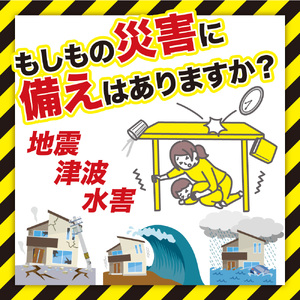 圧縮できる非常持出13点セット CQ-40 防災セット 石川県 川北町
