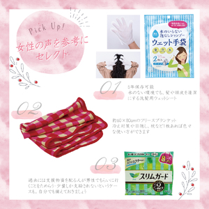 女性用持出20点セット FN-85K 防災セット 石川県 川北町