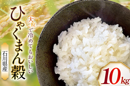 米 令和7年産 石川県産 ひゃくまん穀 10kg x 1袋 [農事組合法人かさの郷 石川県 津幡町 tb17bgj610002] 
