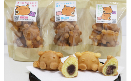 焼き菓子 詰め合わせ まいにちめんだこ焼き スタンダードセット 6袋 [勝崎館 石川県 津幡町 28ao0001]