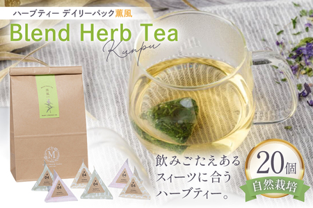 ハーブティー デイリーパック 薫風 20個入り [Mary Jimenez 石川県 志賀町 CK3070]