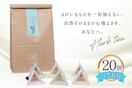 ハーブティー デイリーパック 涼泉 20個入り [Mary Jimenez 石川県 志賀町 CK3078]