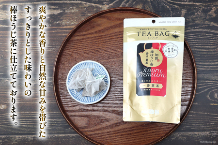 香る一番茶 加賀棒ほうじ茶 ティーバッグ (3g×13個)6袋セット [有限会社油谷製茶 石川県 宝達志水町 38600787]