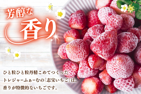 いちご 冷凍志宝いちご 約 2kg [モアショップヤマモト 石川県 宝達志水町 38601348]