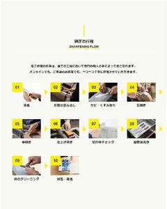 【復興支援】簡単!港町の鍛冶屋 包丁研ぎ「ポチスパ」 3丁組み合わせ自由