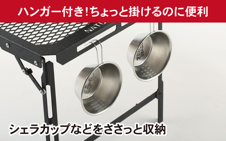 NATURE TONES ハビットテーブル [E-024032_FM] 薄型 キャンプ アウトドア バーベキュー フェス 机 台 レジャー マグネット 持ち歩き 折りたたみ 国内 ギア 送料無料