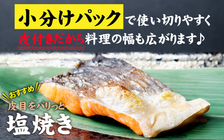 【訳あり】国産 ふくいサーモン切落し（小分けパック）約350ｇ[A-065059] / サーモン