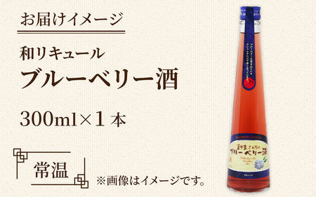 北の庄 蔵元造り 和リキュール「ブルーベリー酒」 [A-038005]