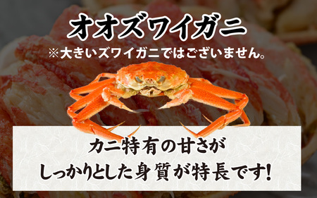 【訳あり】釜茹で　蟹好き集まれ！オオズワイガニ 甲羅盛 【甲羅盛合計280ｇおまかせセット 】[A-096019]  / ズワイガニ