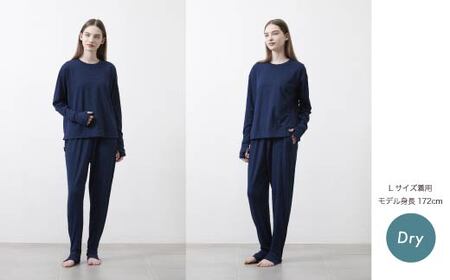 【エアーリカバリー】スリープテックウェアドライレディーストップス 2サイズ 展開 [G-188003] ※備考欄へ希望のサイズをご記入ください。 / 西川 nishikawa 血行促進 福井 ブランド レディース 洋服 国内生産 リカバリーウェア 眠活 ウェルネス 長袖 サイズ M L 女性 寝巻 寝巻き パジャマ 寝具 部屋着 ルームウェア