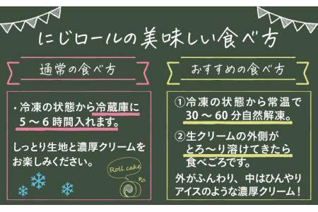 【パーソナルジム監修】高タンパク低糖質の優しい「にじロール」 [A-115001]