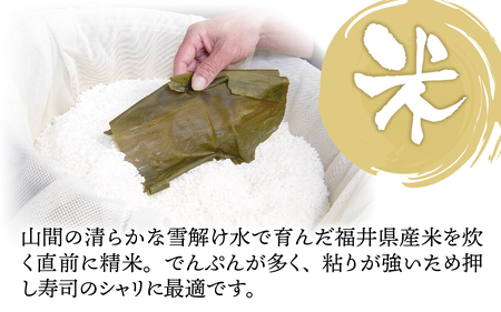 贅沢すぎる！福井の味噌焼き寿司 [A-013015] / 寿司