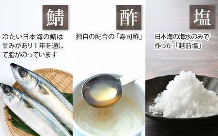 贅沢すぎる！生さば昆布〆寿司 [A-013016] / 寿司