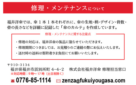 ヌレンザ 雨傘(親骨60㎝)  ボルドー   [K-035001_01]