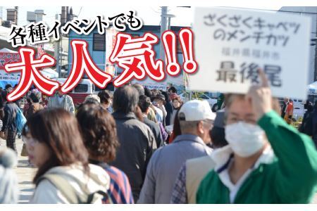 ざくざくキャベツのメンチカツ 8個セット [A-015003] 