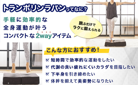 [SK-88-B]トランポリン（MIZUNO）『ラパン』ブレスエアー ブラウン