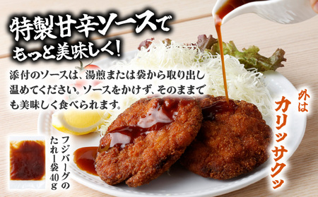 [051-t03-a002] 定期便 ≪3ヶ月連続お届け≫ 地元で愛され40年！敦賀のソウルフード フジバーグ 8個入