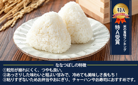 北海道 令和5年産 ななつぼし 5kg×4袋 計20kg 特A 精米 米 白米 ご飯