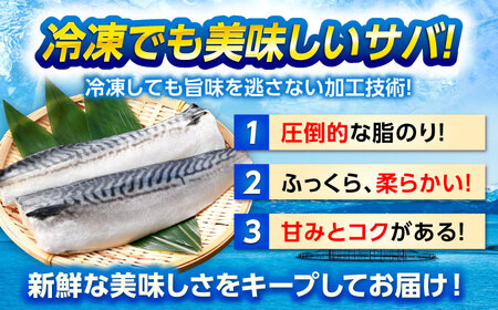 サバ 塩鯖 切身 1kg 小浜市 / まるほ商店  [BFCS013] 