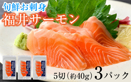旬鮮お刺身 福井サーモン  [BFAA071] 【配送不可地域：北海道・沖縄・離島】 