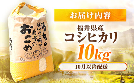 【 先行予約 /10月以降配送】 【令和7年産】福井県産 こしひかり 白米10kg / 小浜市 / Grow Farm [BFDI002] 