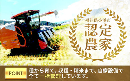【 先行予約 /10月以降配送】 【令和7年産】福井県産 こしひかり 白米10kg / 小浜市 / Grow Farm [BFDI002] 