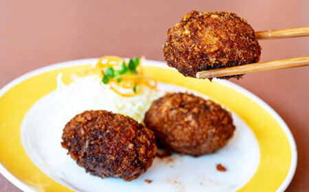 簡単・お手軽♪ 弁当ポンのせ 冷凍ソースコロッケ 12個 惣菜 お弁当 おかず 洋食屋 【冷凍】 小浜市 / やまと 【配送不可地域：北海道・沖縄・離島】[BFBP006]