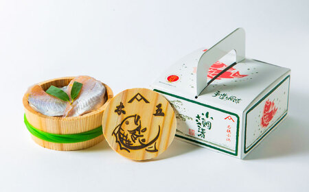 小鯛ささ漬けとのどぐろささ漬け 90g 平樽2樽 セット / さかな 魚 海鮮 おつまみ 小浜市 / 木五商店[BFDA010]