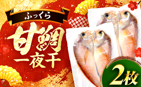 甘鯛一夜干 二尾 / 若狭 小浜 干物 魚 真空パック お取り寄せ / 小浜海産物 【配送不可地域：北海道・沖縄・離島】[BFAA148]