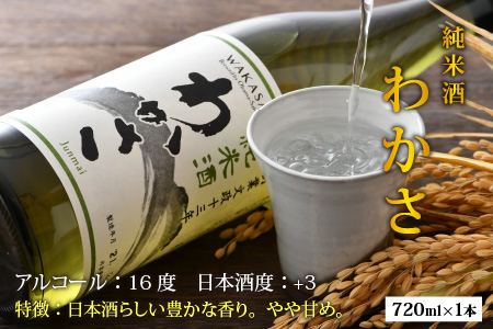 小浜の米と水で出来た 日本酒 小浜酒造の 純米酒 3本セット 地酒 飲み比べ [B-060001]  