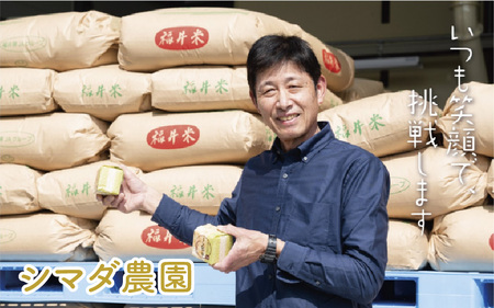 【令和7年産】『FuKuRa』無洗米真空パックこしひかり1合・10パック 小浜市 / シマダ農園 [BFAV005] 