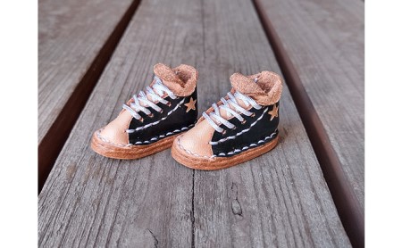 本物みたいなミニチュア革靴 ローファー [A-024005_04]｜フィギュア 革靴