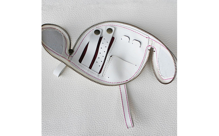 本革ジュエリーケース・螺旋 白 