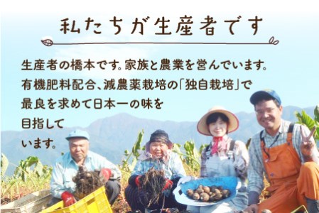 【先行予約】【2月発送分】上庄さといも5kg 日本一の味をめざし、有機肥料配合、減農薬栽培の「独自栽培」で作る里芋[A-005001_04]