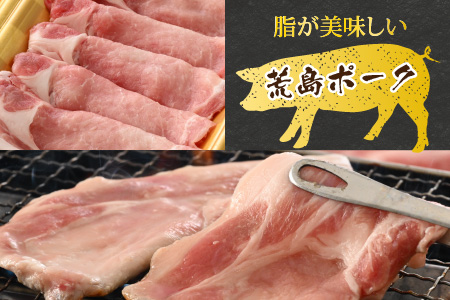 【福井のブランド豚肉】荒島ポーク ロース焼肉用 660g[A-054004]