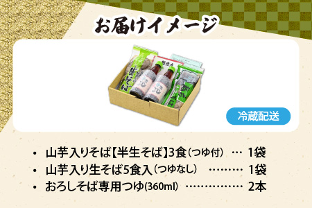 名水の里越前大野の「越前おろしそば”生そば”詰合せ」「老舗製麺所