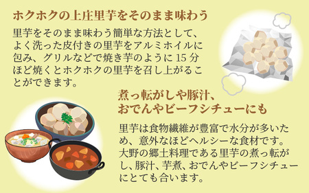 日本の美味い里芋！秋の味覚 上庄里芋 3kg【出荷：2026年3月～】