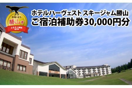 ホテルハーヴェスト スキージャム勝山ご宿泊補助券30000円分 [J-023002]