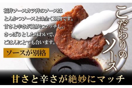 福井名物 ソースカツ丼セット6人前 [A-037019]