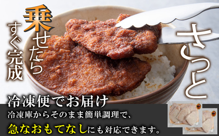 福井名物 ソースカツ丼セット6人前 [A-037019]