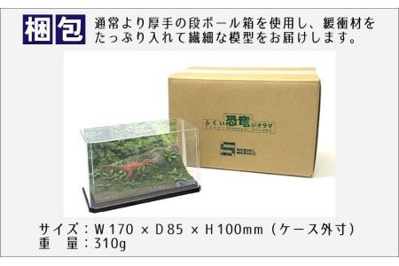 ふくい恐竜ジオラマ 【２】 フクイラプトル [B-047002]