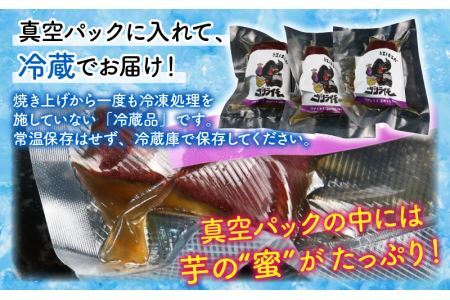 【先行予約】蜜たっぷりの紅はるかを使った　冷やし焼き芋 10本セット（約2kg～2.5kg） ※2025年3月上旬より順次発送 [A-069003]