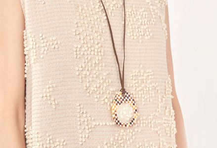 <KISSO>Pendant Loupe_egA ブラックラデン