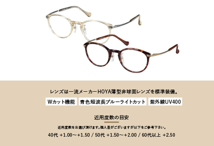 CHARMANT リーディンググラス AQ22513　YE(イエロー）　度数+1.50