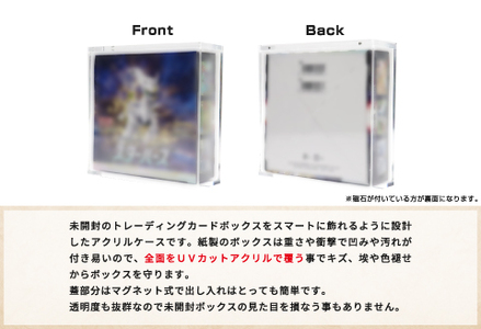 マグネット・アクリルケース Regular-type／No.1