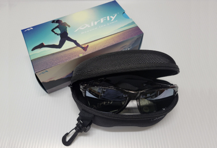 鼻パッドのない「エアフライ」*男女兼用 スポーツカジュアル AF-402(偏光レンズ版) C-2PG