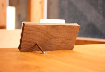 【Hacoa】木の経年変化を楽しむ卓上万年カレンダー ウォールナット 「Desk Calendar Eternal」