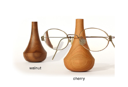 【Hacoa】めがねをおしゃれに飾る『Glasses Stand Swing』チェリー　　