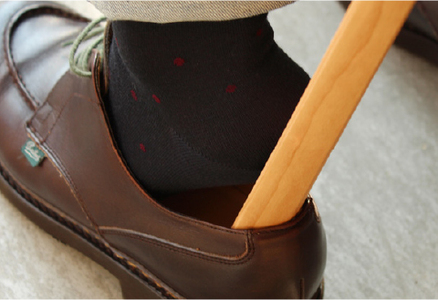 Hacoa 木製靴べら「Shoehorn」 チェリー