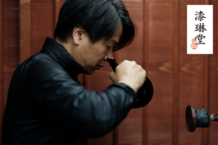 【大本山永平寺御用達 漆琳堂】 食洗機対応の大きめの漆塗り椀 一乗椀 4.5寸＜越前漆器＞朱